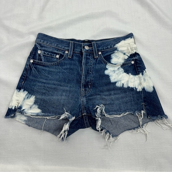 EDWIN Women's Size 25 Cai Cut Off Denim Jean Shorts - Picture 10 of 15